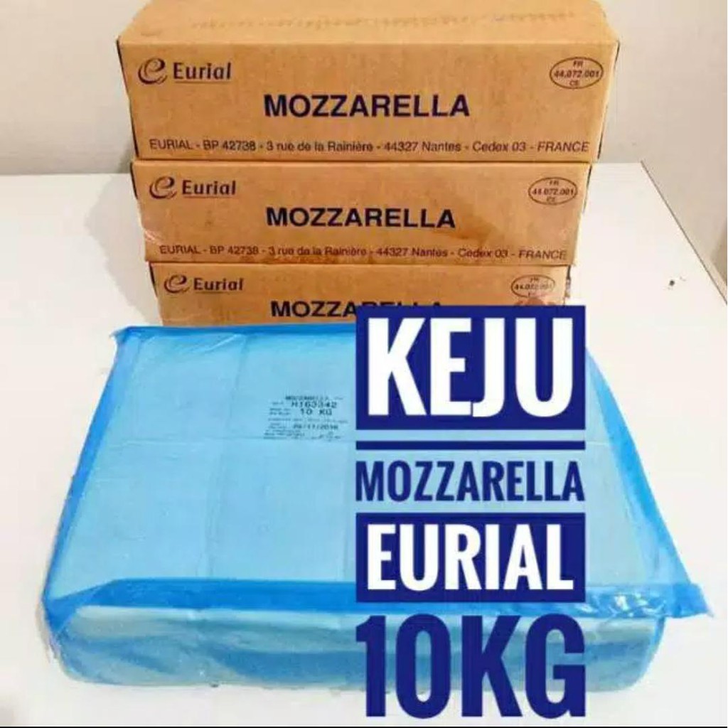Keju mozzarella Eurial 10kg
