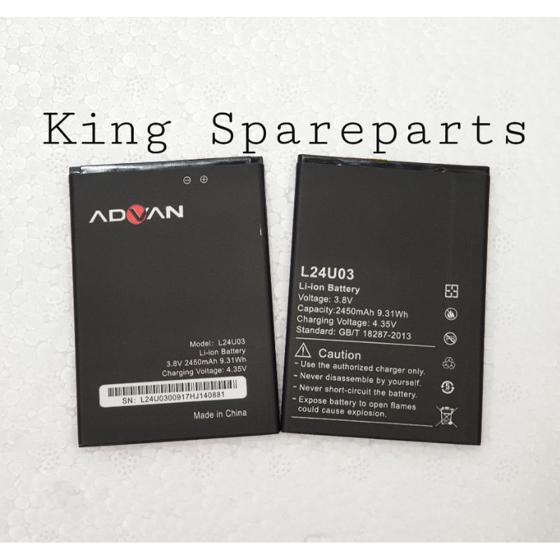 BATERAI BATRE BATTERY BATERE ADVAN NASA L24U03 ORIGINAL