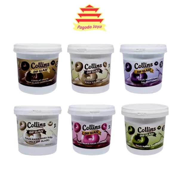 

Promo!!! Termurah!! Collins Dip Glaze Aneka Rasa 1 Kg