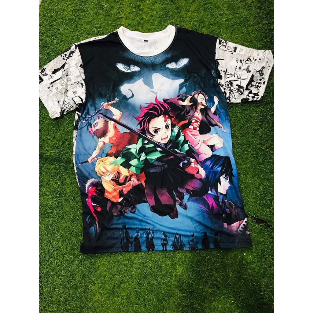 Tshirt Demon Slayer vs Muzan Fullprint