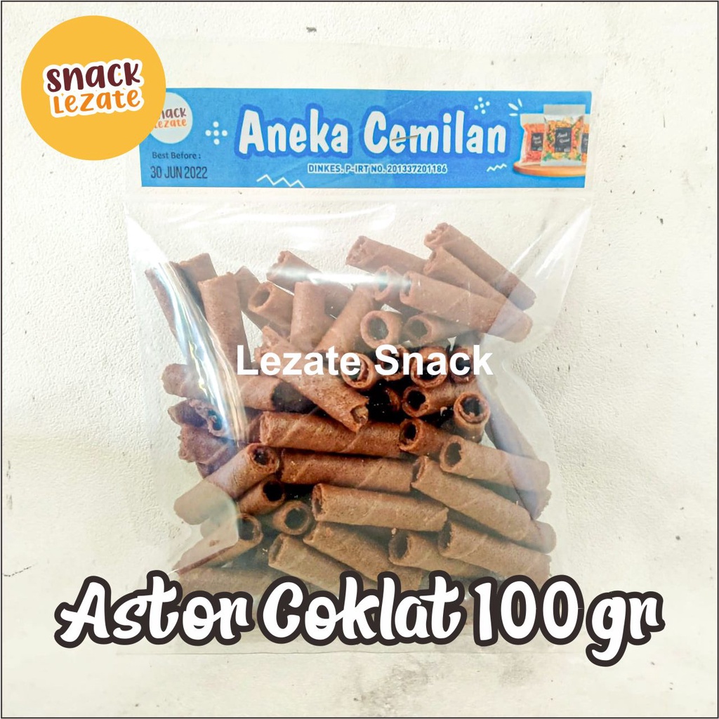 

Astor Mini Coklat 100gr / Wafer Roll Kiloan Astor Kiloan Barcelona / Wafer Rolls Coklat WAP Shop