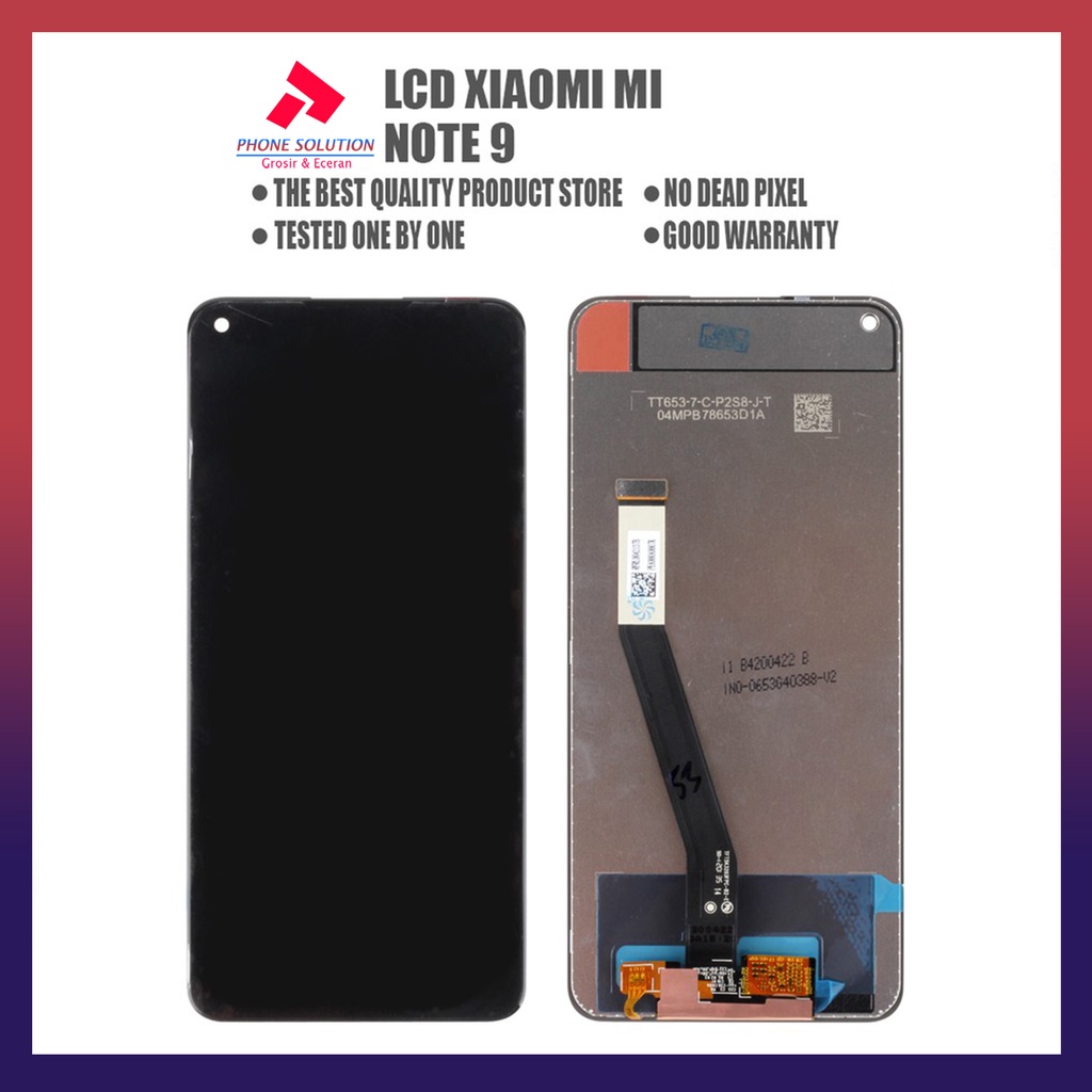 LCD Xiaomi Redmi Note 9 Fullset Touchscreen // Supplier LCD Xiaomi - Garansi 1 Bulan