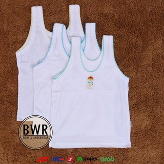 KODE PRODUK 71 6 Pcs SINGLET  NICE KIDS Kaos  dalam anak 