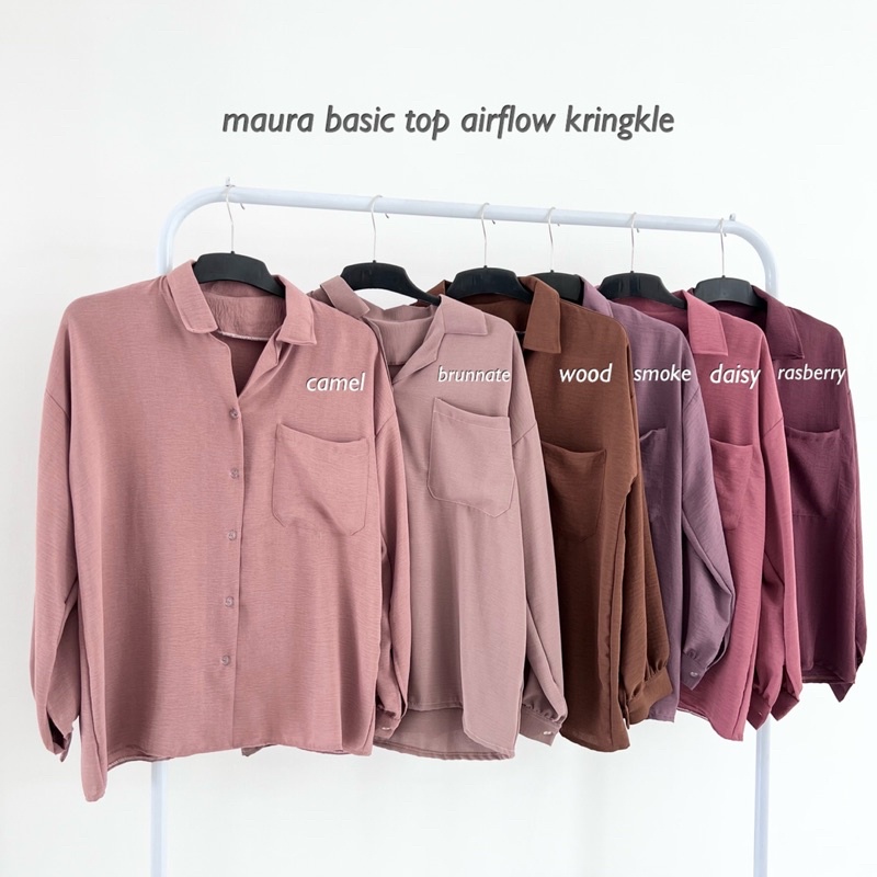 MAURA BASIC TOP AIRFLOW KRINGKLE