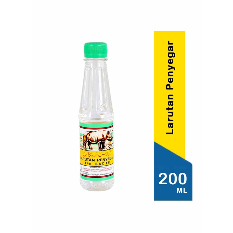 

Larutan Botol cap Badak 200 ml