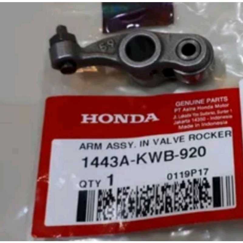 1443A-KWB-920 HGP AHM 100% ARM ASSY IN VALVE ROCKER TEMPLAR PELATUK IN REVO 110 BLADE LAMA KARBU MOD