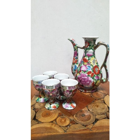 keramik teko/teko set/teko antik/keramik hias meja/keramik made in china/keramik karakter/guci antik