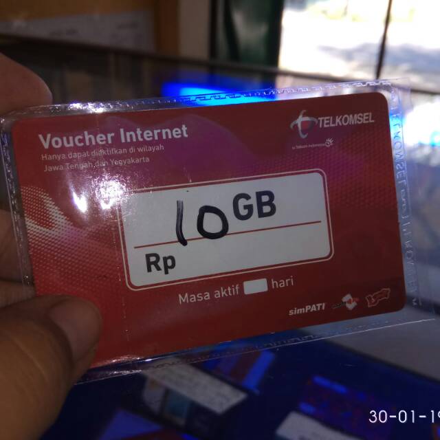 Voucher telkomsel 10Gb