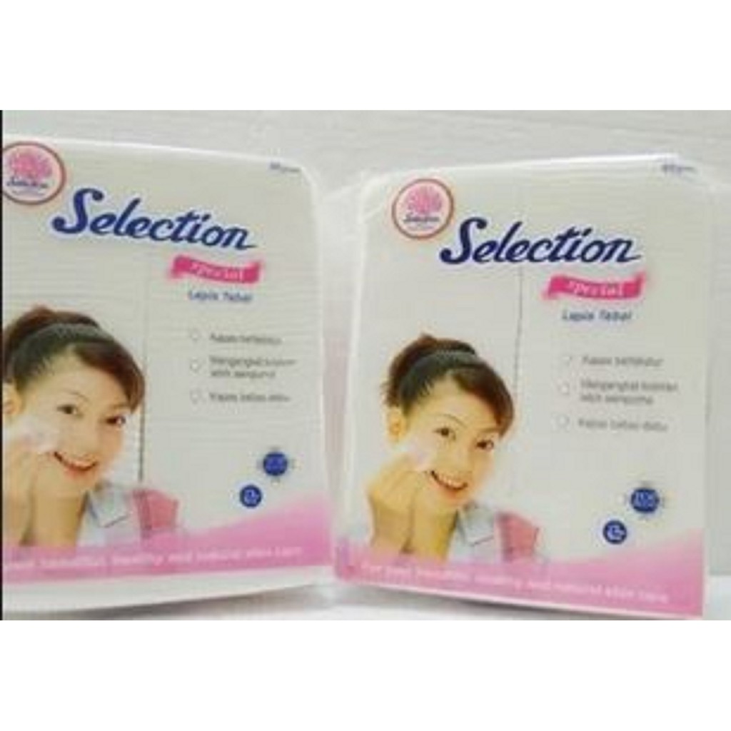 ★ BB ★ Selection Special Kapas Lapis Tebal 60gr | Kapas Selection Special Facial Cotton Special Tebal | Kapas Tebal