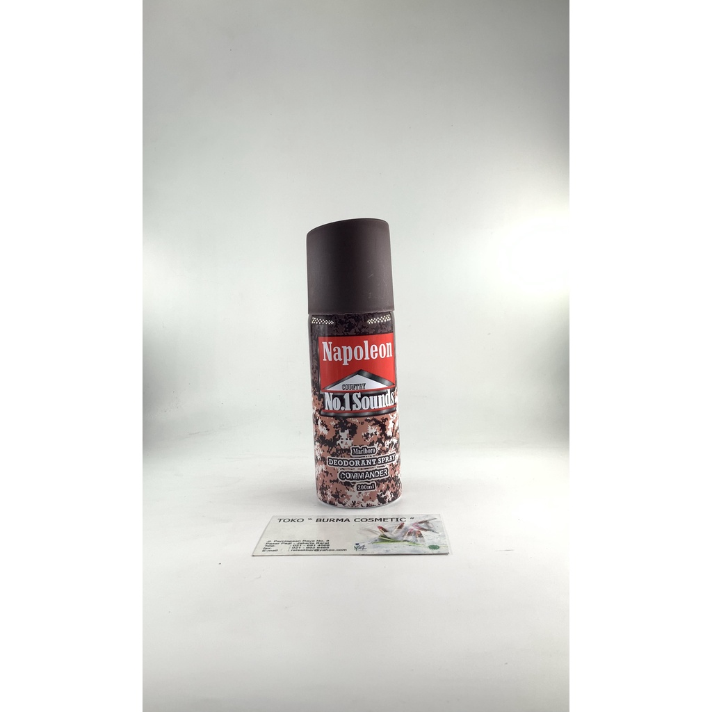 NAPOLEON DEODORANT SPRAY 200ML COMMANDER