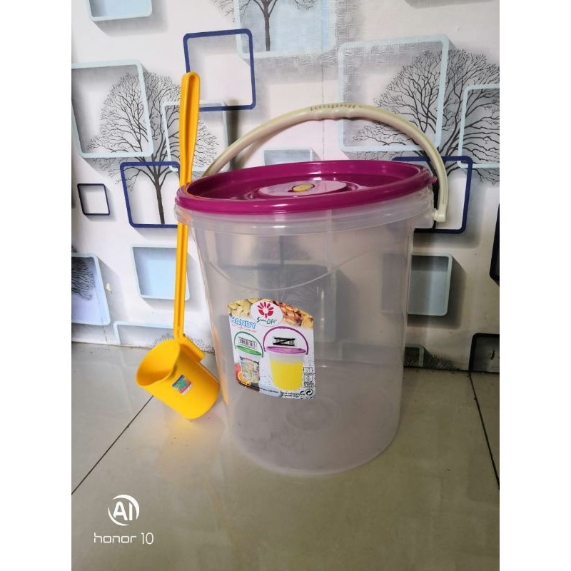 SUNLIFE Tempat Es Buah 16 liter dan 25 liter +Gayung Aquarium Es Kelapa