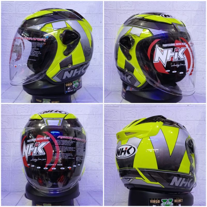 NHK R6 MOTIF NEW MOTIF WAVE YELLOW FLUO SILVER NHK R6 ORIGINAL