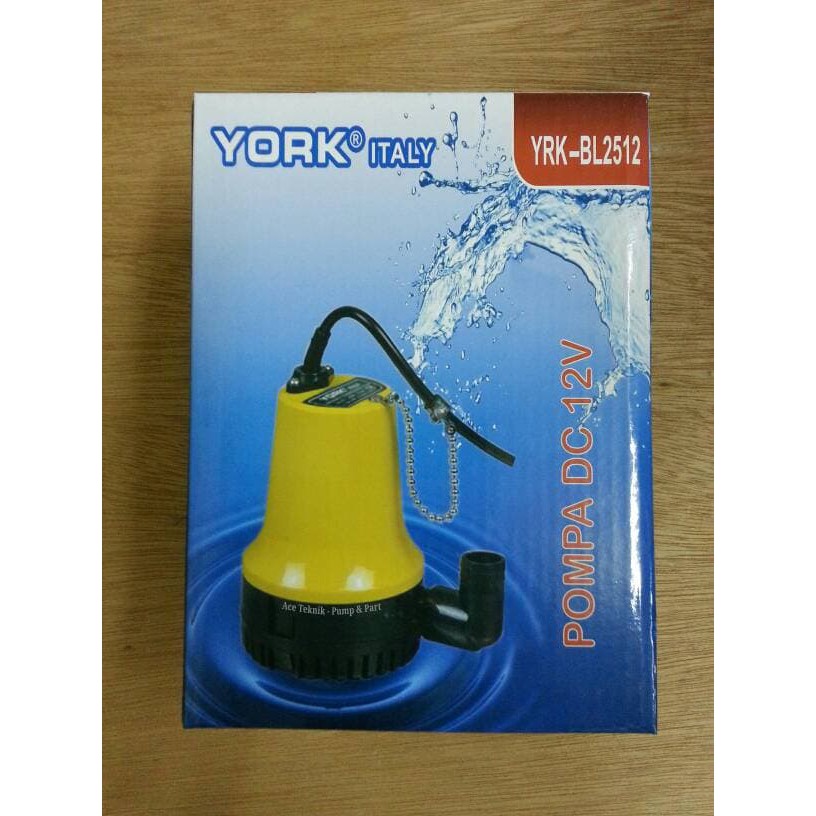 YRK-BL2512 Pompa Air Celup DC YORK {Submersible Pump}