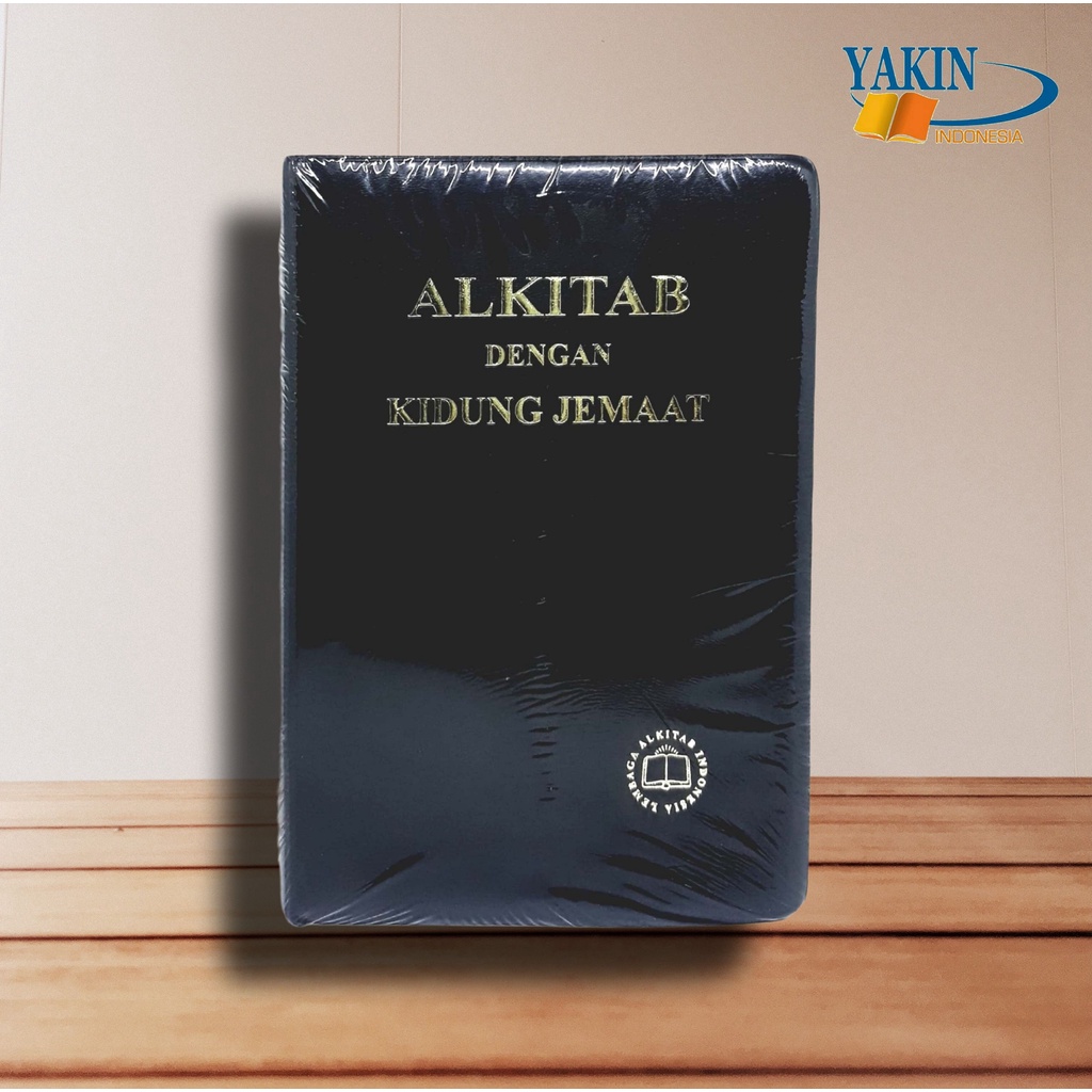 ALKITAB LAI Hitam + Kidung Jemaat (Besar)