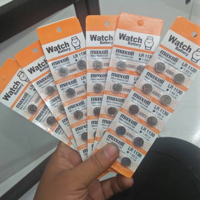 Batre 1130  jam tangan / kalkulator / sepeda / beker /lr1130/1130/lr54/ag10