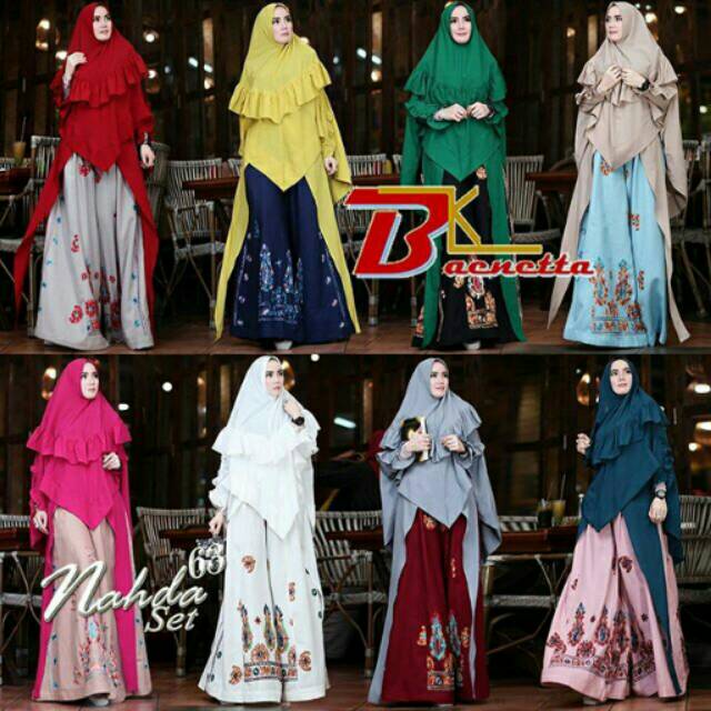 Setelan Kulot Nahda 63 by Baenetta