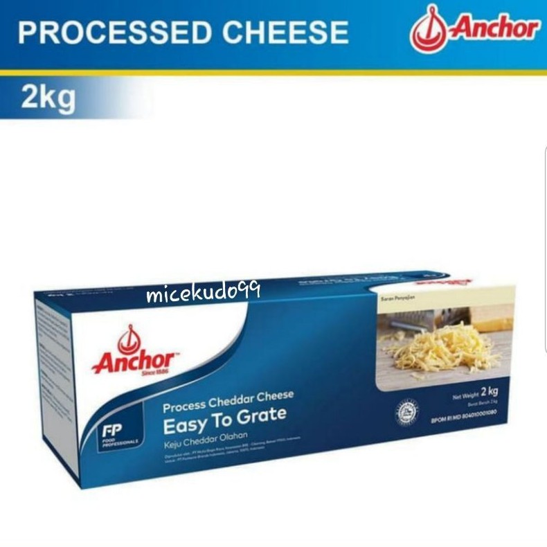 

KEJU ANCHOR CHEDDAR CHEESE 2 KG