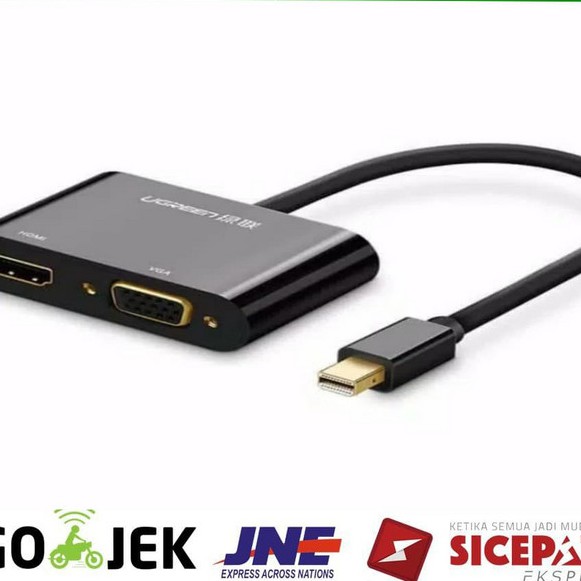 UGREEN KABEL MINI DISPLAYPORT KE VGA HDMI ADAPTER THUNDERBOLT ORIGINAL