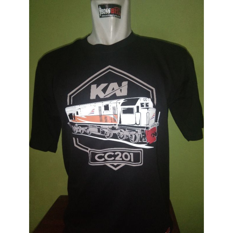 Jual Kaos Kereta Api Kaos Railfans Kai Cc201 Free Gantungan Kunci Dan