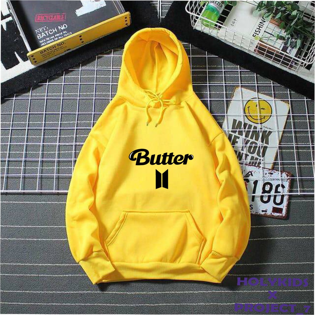 Jual HOODIE JUMPER BTS BUTTER / HOODIE BUTTER BTS BANGTAN KPOP IDOL