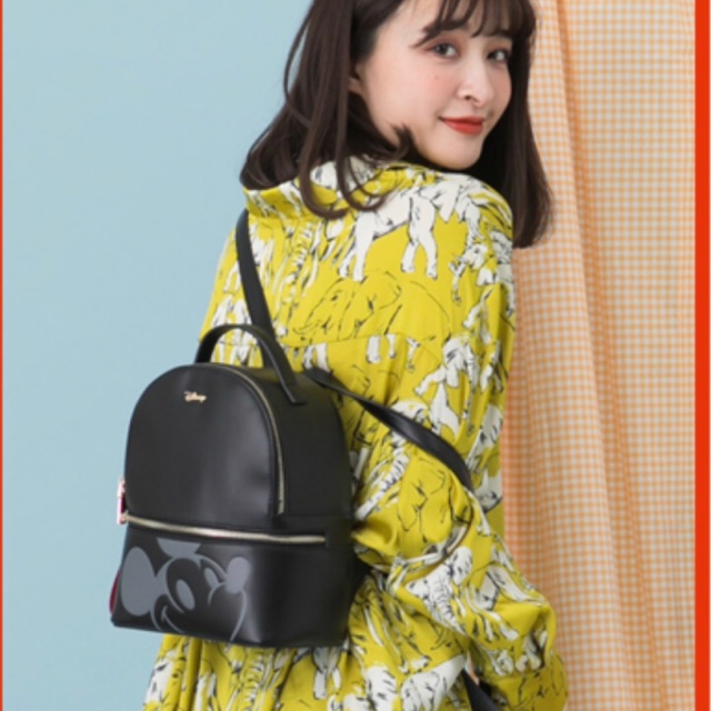 Gracegift Disney Mickey Embossing Backpack