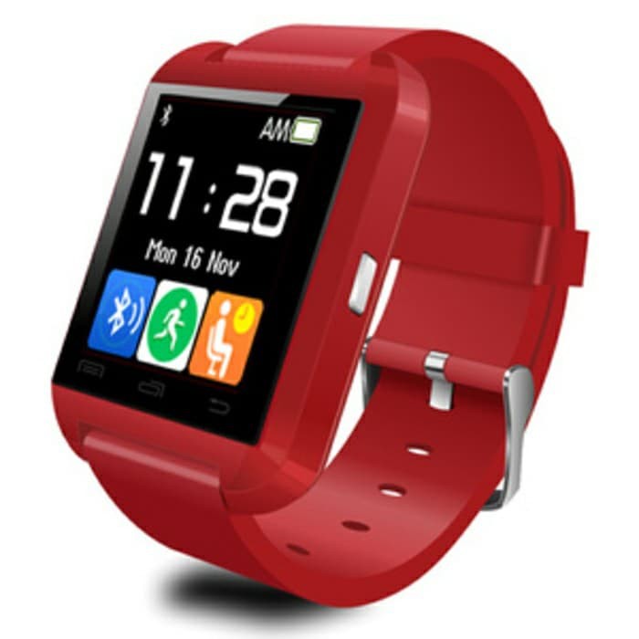 MUST HAVE Smartwatch U8 Jam tangan smartphone Android dan iphone ios samsung TERLARIS