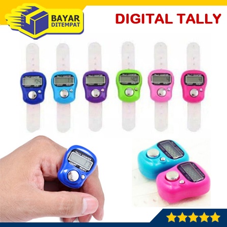 Digital Tally Tasbih Digital Finger Counter Mini Penghitung Digital [MG22]