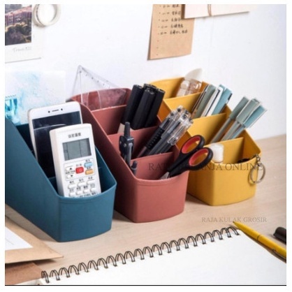 

Tempat Pensil Meja Tempat Pulpen Meja Kantor Stand Rak Alat Tulis RBO AWET