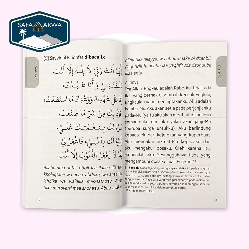 BUKU DZIKIR PAGI & PETANG DAN DZIKIR SETELAH SHOLAT FARDHU-3