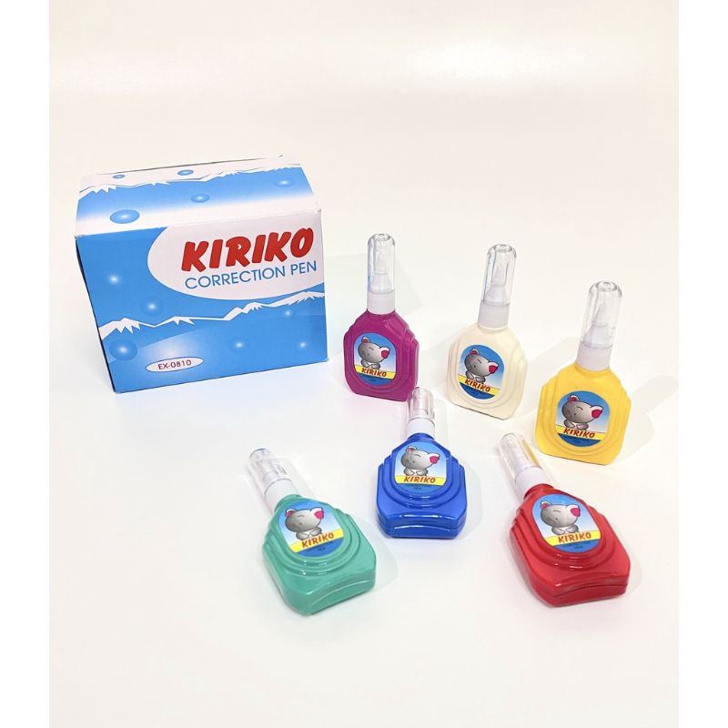 Stipo Tipex kiriko - Tipex Tipe X Tip Ex Stipo Cair Kertas Roll Kenko Jumbo Karakter Lucu Murah Joyk