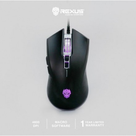 ITSTORE MOUSE GAMING KABEL PROFFESIONAL MOS WIRED REXUS XIERRA G10 GARANSI RESMI