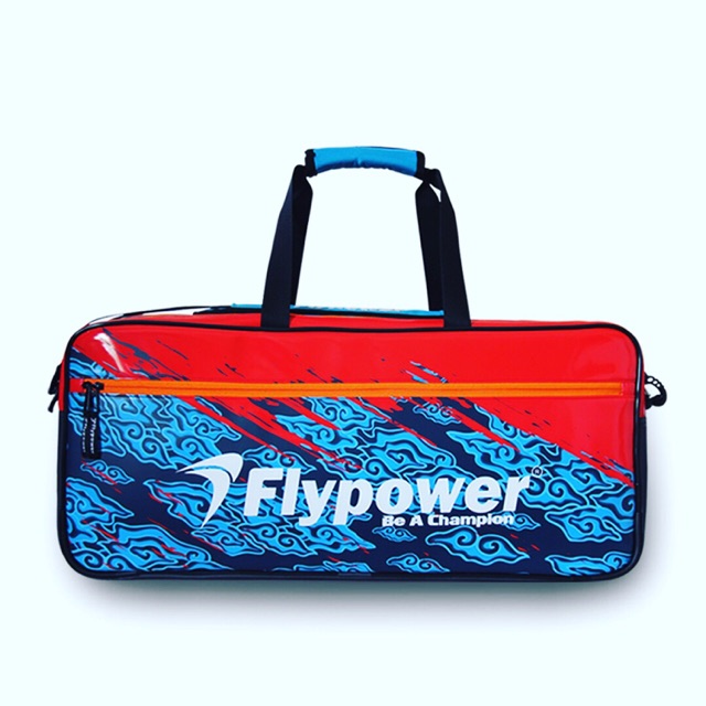 TAS RAKET BULUTANGKIS BADMINTON FLYPOWER ZAMRUD 5 ORIGINAL