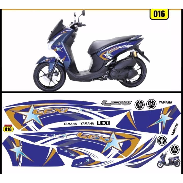 Striping lexi / striping yamaha lexi / yamaha lexi / decal lexi / variasi lexi / sticker lexi