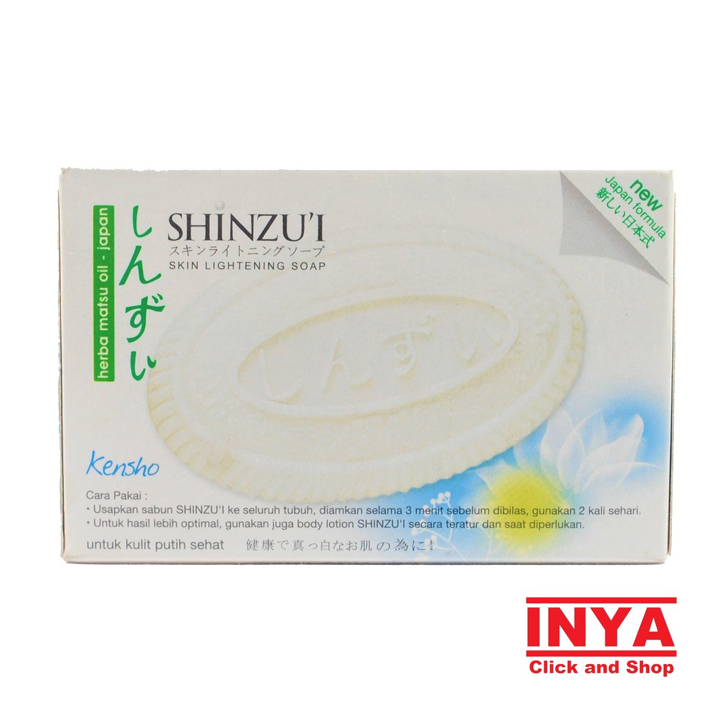 SHINZUI KENSHO SKIN LIGHTENING SOAP BAR 85gr - Sabun Batang