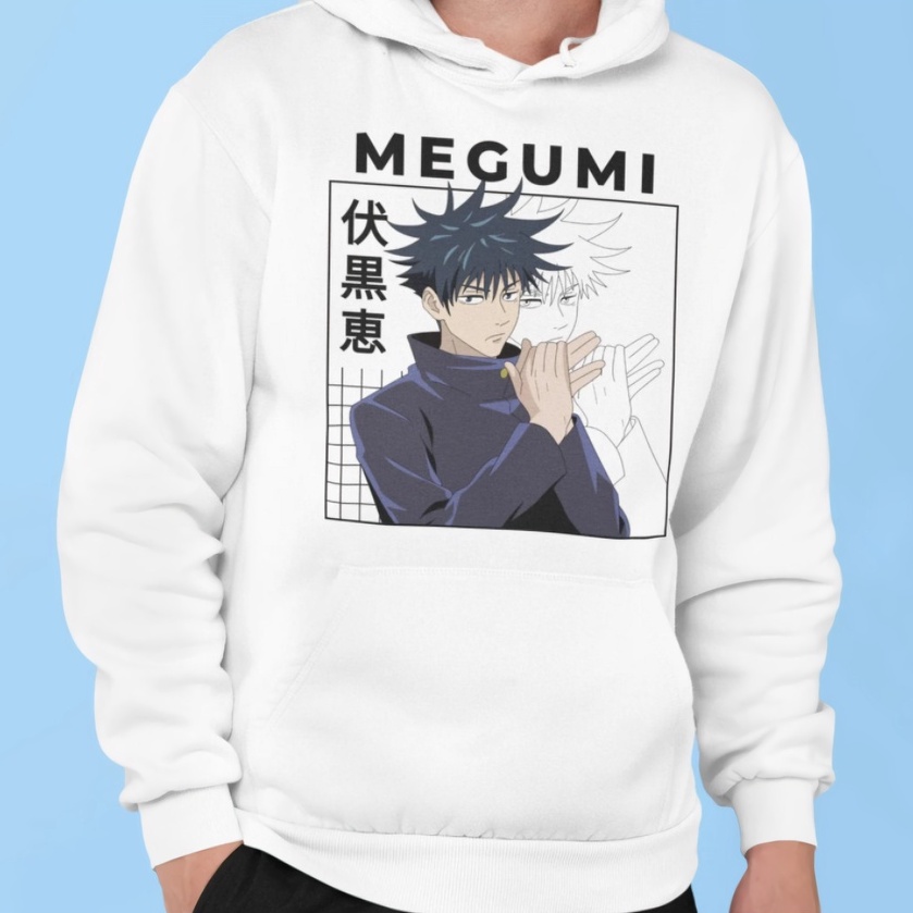 Hoodie Megumi Fushiguro Classic Anime Jujutsu Kaisen Unisex