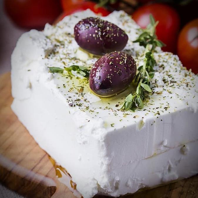 

BISA COD Cheese Goat Feta 100% Fresh Milk / Keju Feta100% Susu Segar 200gr