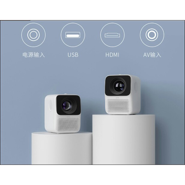 Wanbo T2 Max T2 FREE Proyektor Mini Home Projector Android 1080P 5000 Lumens