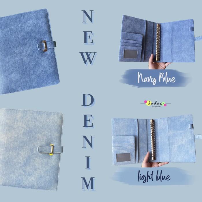

Gia | Binder Premium Denim Jeans Clip A5/B5 By Stationary Of Dodoo