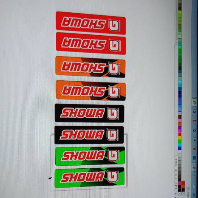 STICKER KAYABA GORDON