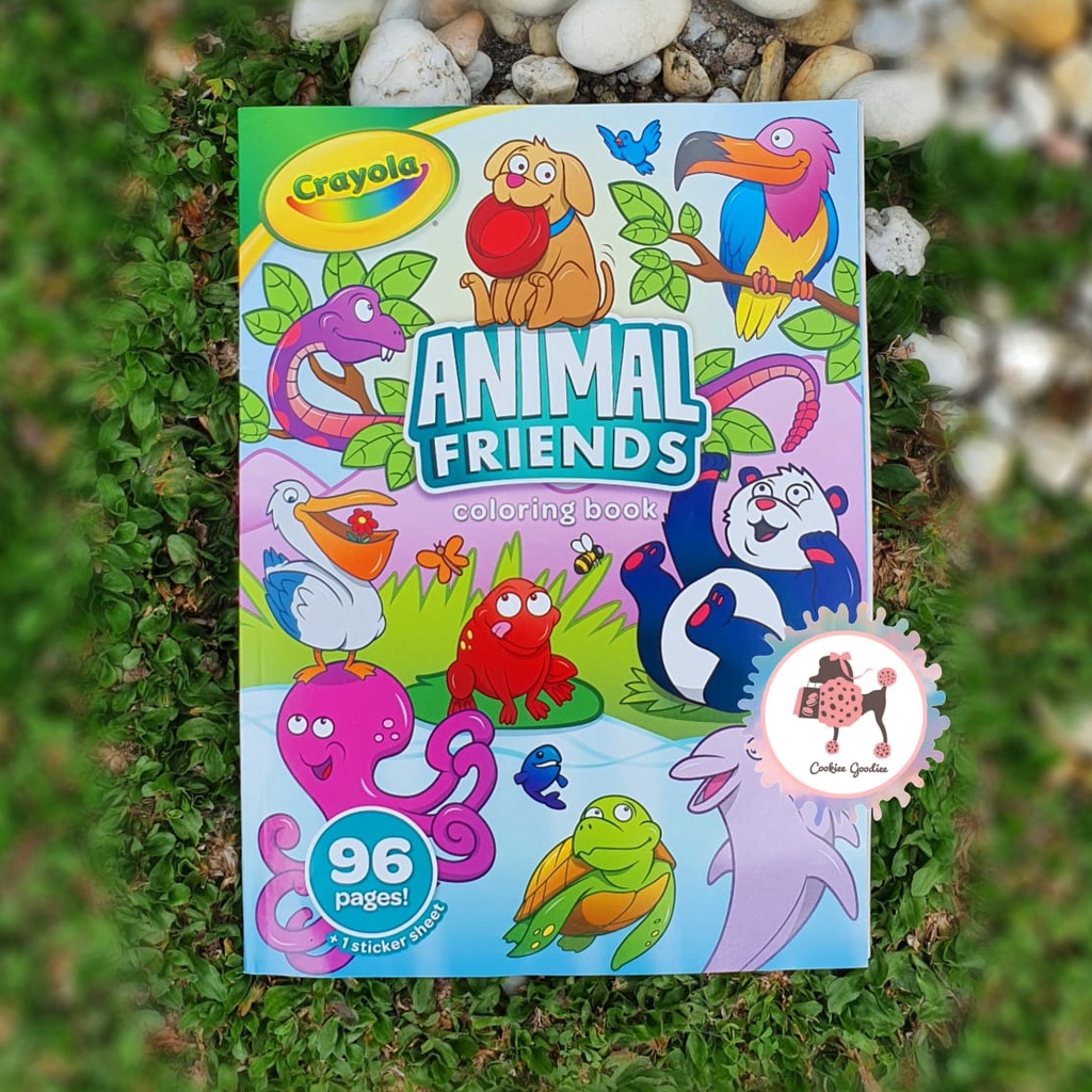 

Crayola Animal Friends Coloring Book