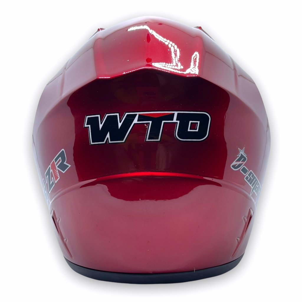 Helm WTO Z1R Pet - D-Smart Polos - Candy Red - Half Face ALL SIZE