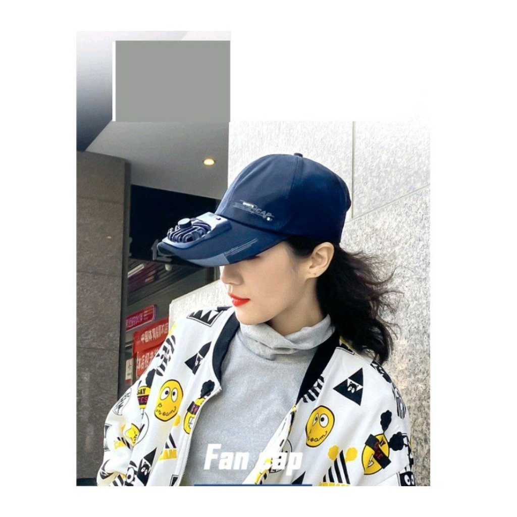 Gap Topi Kipas Anti Kepanasan USB CS