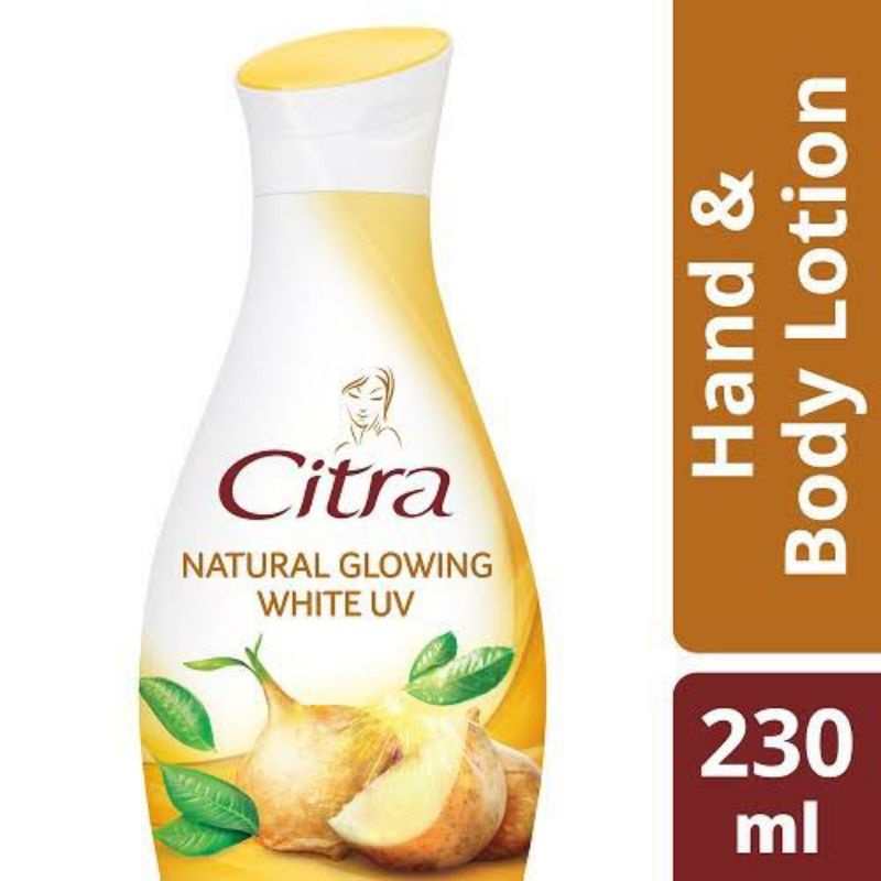 CITRA HAND BODY LOTION BENGKOANG NATURAL GLOW UV 230 ML