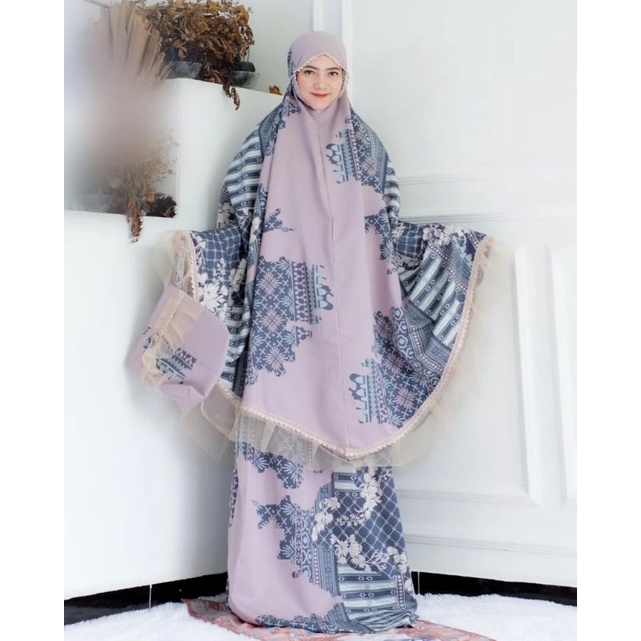 [COD] Mukena Hantaran  Maxmara Luxury 2 In 1 Dewasa Jumbo