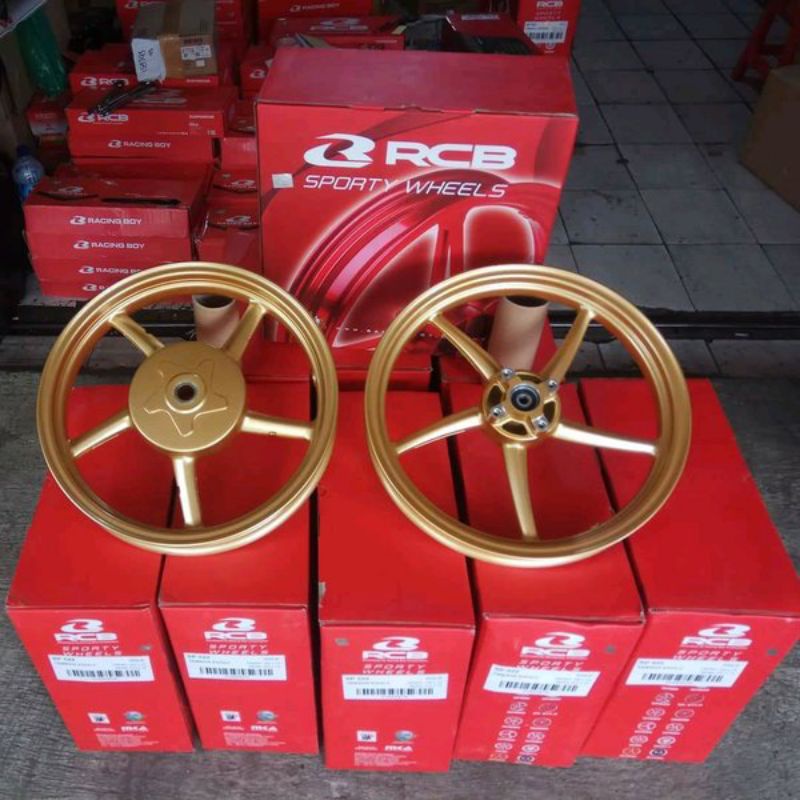 Velg Racing RCB Mio M3 / Soul GT 125 / Fino 125 / Mio Z - SP 522 Gold
