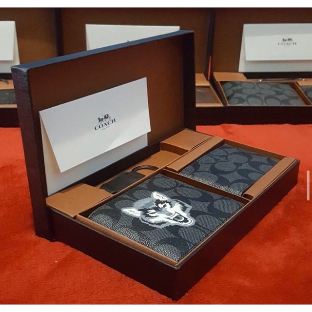 Coach Wolf Wallet
