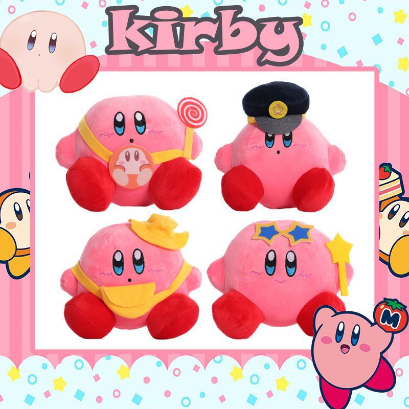 Game Kirby Star Cappy Plushie Doll Cartoon Anime Plush Toy Scratcher Children's gift