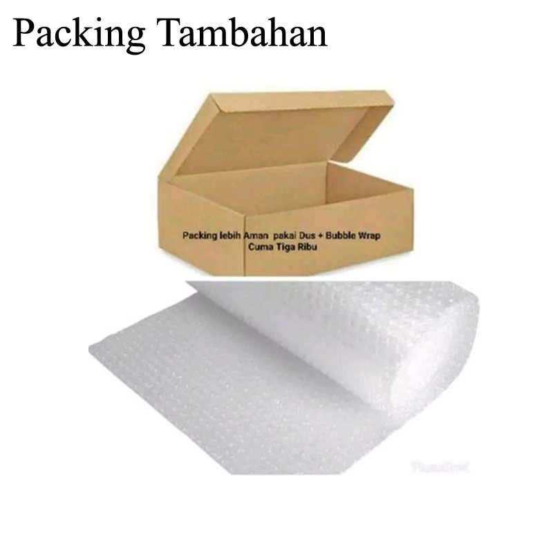 Dus Packing Tambahan Bubble Dan Kardus Polos