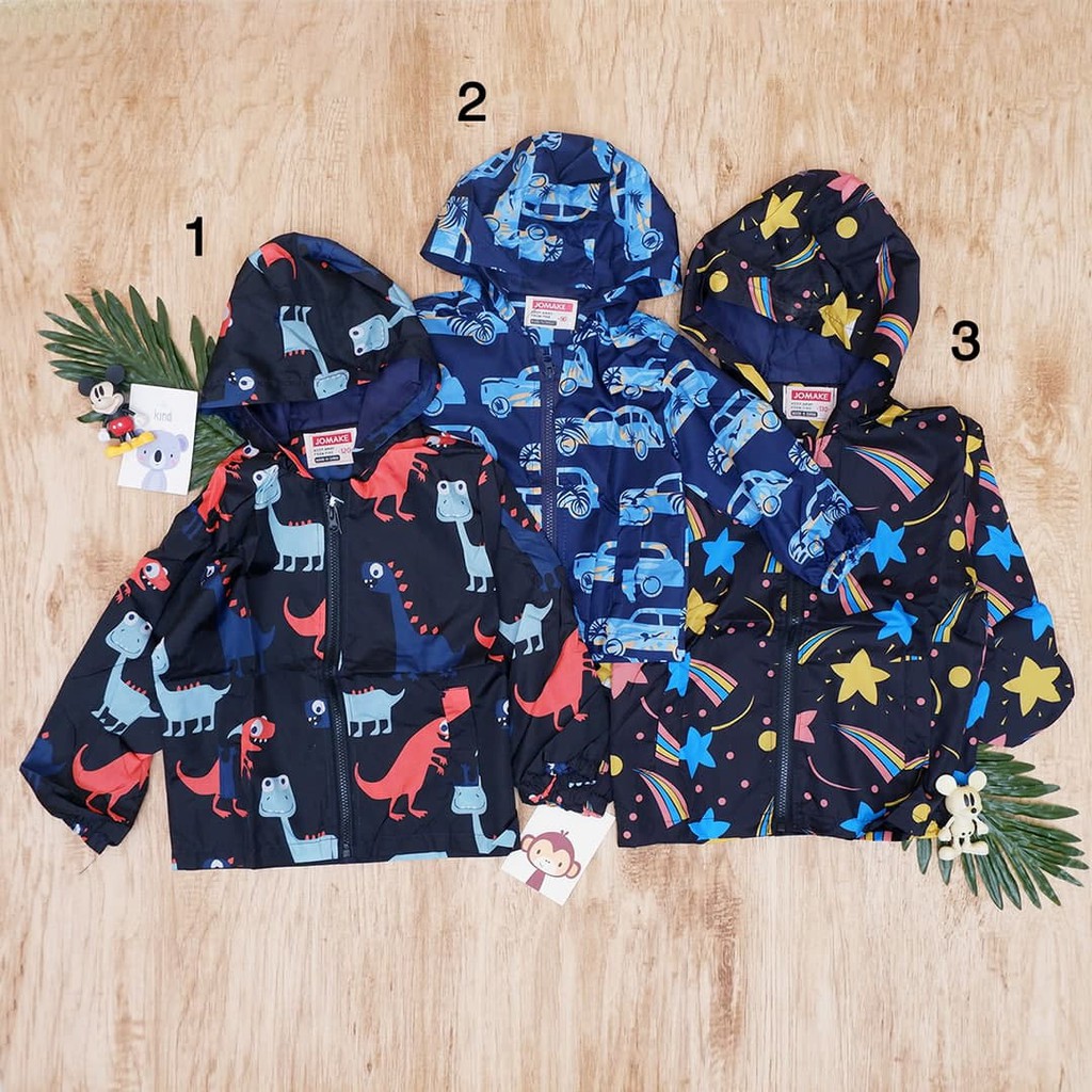 LID9050 No 1-10 Jaket Fashion Bayi/ Balita Parasut Anti Air ada topi/ hoodie