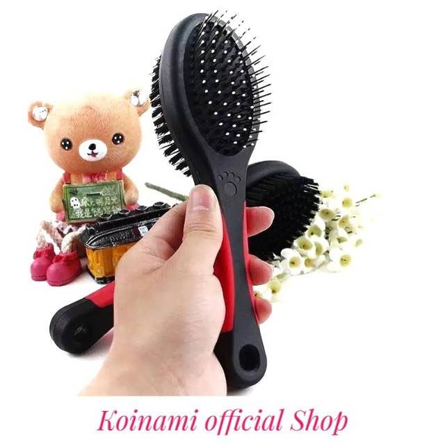 SISIR DOUBLE SIKAT / SISIR KUCING / SISIR ANJING / GROOMING / AKSESORIS ANJING KUCING